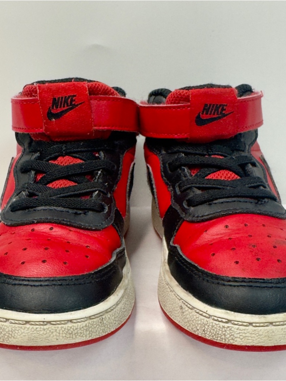 Nike Court Borough Toddler Shoes Red/Black CD7784-602 Size 10C - Picture 7 of 12